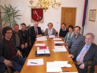Besuch des Landeshauptmannes Dr. Luis Durnwalder im Gemeindeausschuss Klausen